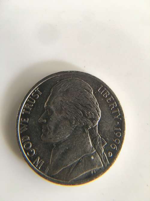 AMERICA 5c COINS  LOT OF 4  WASHINGTON - 1959 - 1989 - 1980 - 1996