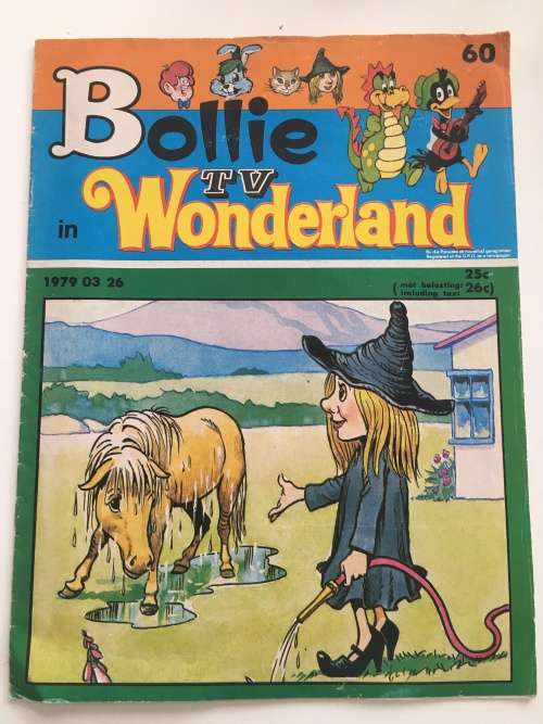 VINTAGE AFRIKAANS BOLLIE - TV IN WONDERLAND 1979