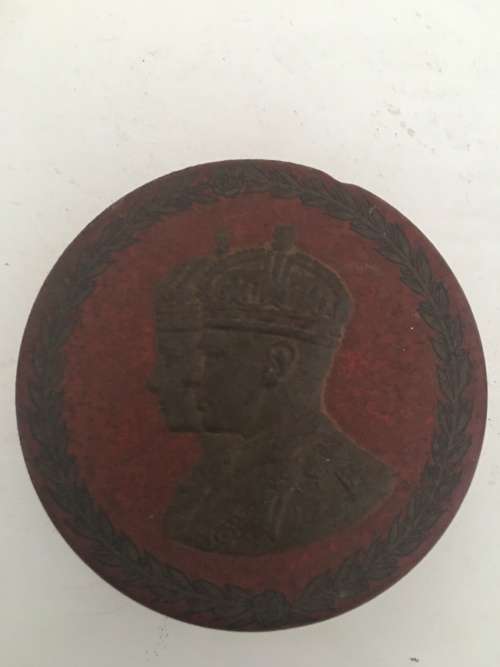 VINTAGE SMALL TIN - KING EDWARD WEDDING