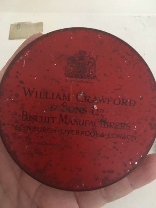 VINTAGE SMALL TIN - KING EDWARD WEDDING