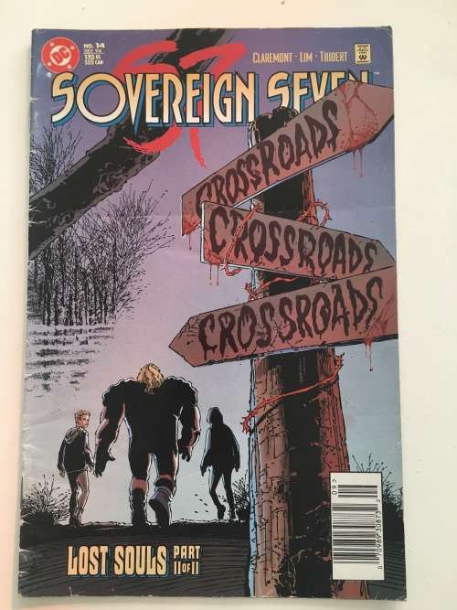 DC COMICS - SOVEREIGN SEVEN - NO. 14 - 1996