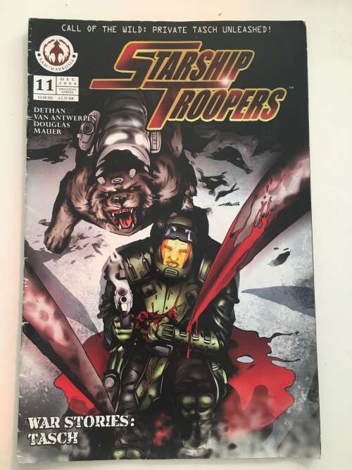 AAM/ MARKOSIA COMICS - STARSHIP TROOPERS  NO. 11 - 2008