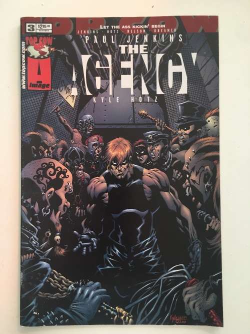 TOP COW COMICS - THE AGENCY -  VOL. 1 NO. 3 -2001