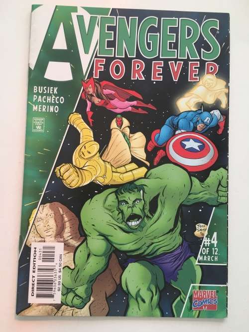 MARVEL COMICS - AVENGERS FOREVER - VOL. 1 NO. 4 - 1999