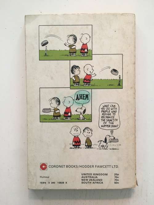 VINTAGE PAPER BACK BOOK - HAVE IT YOUR WAY, CHARLIE BROWN - 1972  COMIC STRIP BOOK