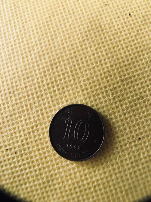 HONG KONG 10c COIN - 1998