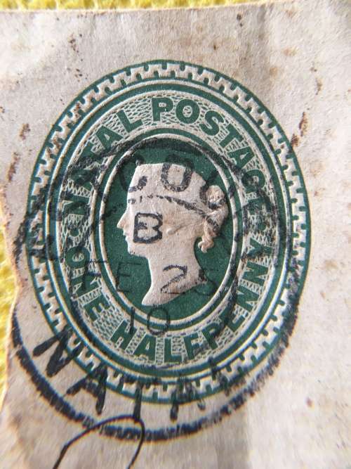 SOUTH AFRICA NATAL EMBOSSED USED STAMP