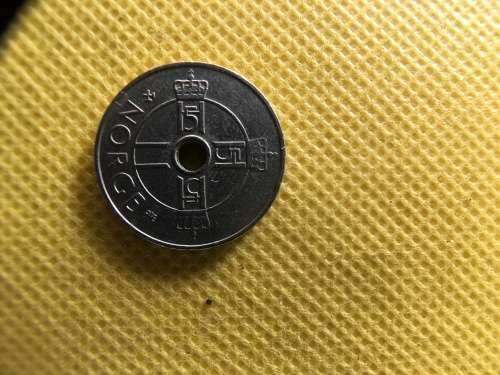 NORWAY 3    -  1 KRONER COINS - 2008 - 1997 - 2001
