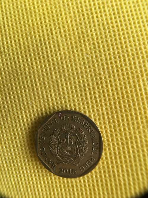 PERU SOUTH AMERICA - 20 CENTIMOS 2015 COIN
