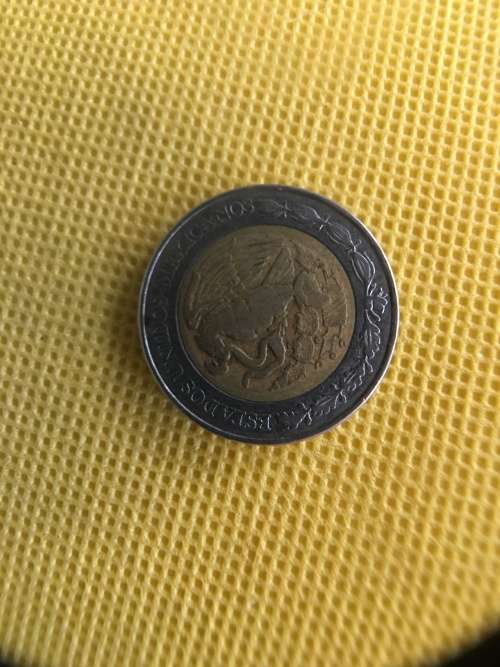 MEXICO - BI-METAL 5 PESOS COIN 2011