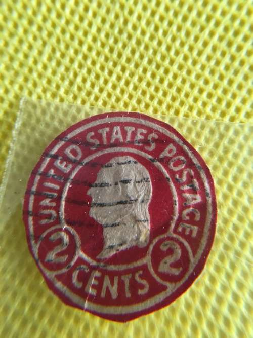AMERICA - GEORGE WASHINGTON EMBOSSED STAMP
