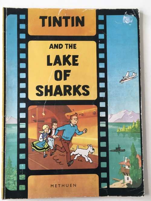 LOVELY - TINTIN - AND THE LAKE OF SHARKS - 1975
