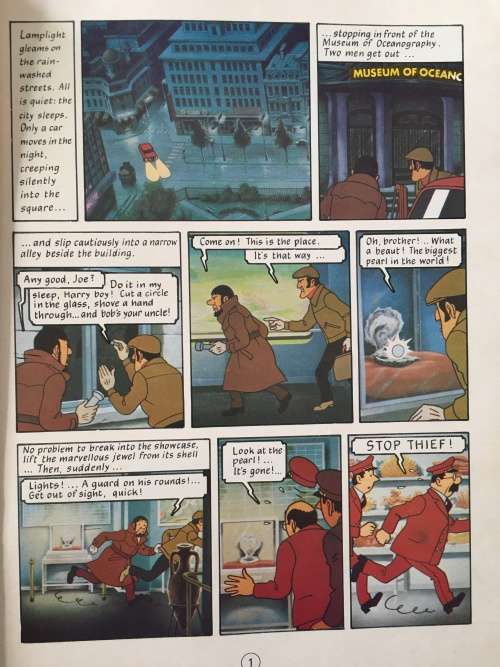 LOVELY - TINTIN - AND THE LAKE OF SHARKS - 1975