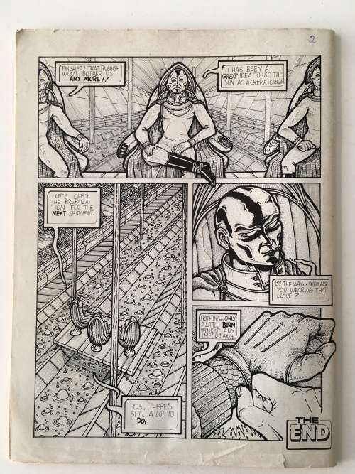 VINTAGE AUSTRALIAN COMIC / MAGAZINE - RAIDERS OF THE LOST EARTH