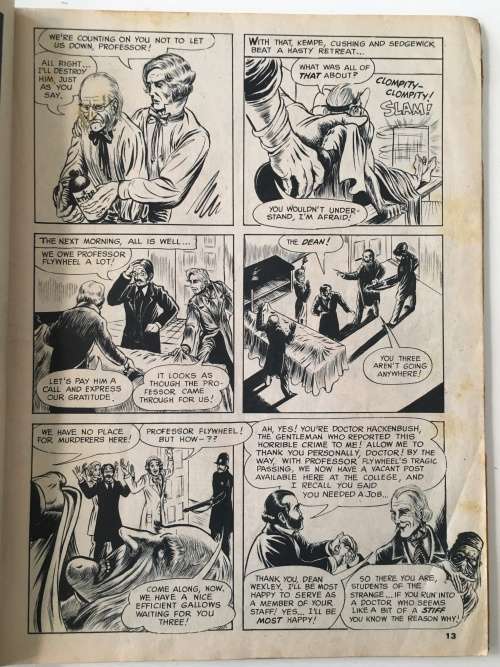 VINTAGE CREEPY / COMIC - FIRST MAGAZINE OF ILLUSTRATED HORROR CREEPY -  NO. 37 - 1970