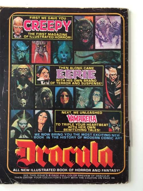 VINTAGE - WARREN MAGAZINE - VAMPIRELLA / NO. 22 - 1973