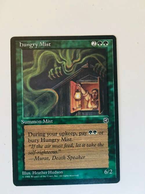 MAGIC THE GATHERING - FORESIGHT X 2 - HUNGRY MIST X 2 - 4 CARDS