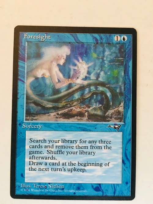 MAGIC THE GATHERING - FORESIGHT X 2 - HUNGRY MIST X 2 - 4 CARDS