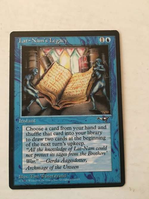 MAGIC THE GATHERING - LAT-NAM`S LEGACY X 2 -  FERAL THALLID X 2 -  4 CARDS