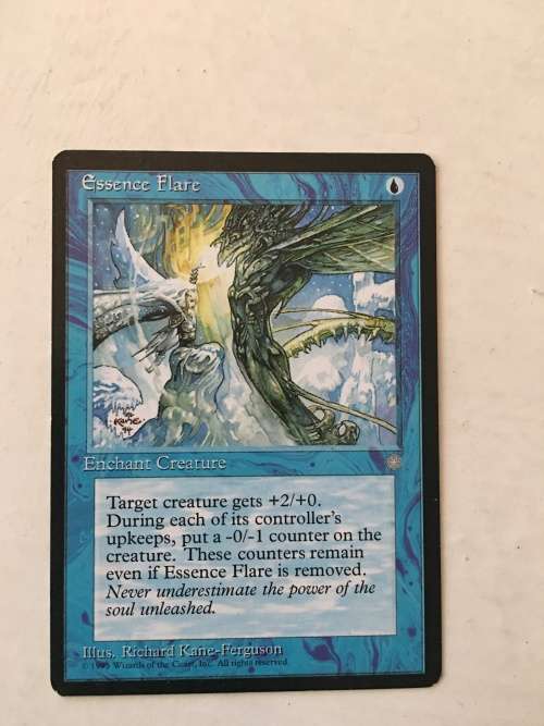 MAGIC THE GATHERING - 2 HALF SETS - ESSENCE FLARE X 2 - NIGHT  SOIL X 2  - 4 CARDS