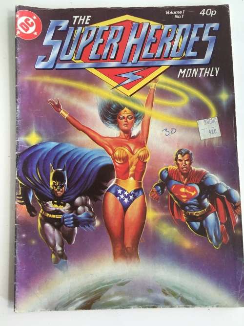DC COMICS - THE SUPER HEROES MONTHLY - VOL. 1 NO. 1 - 1980