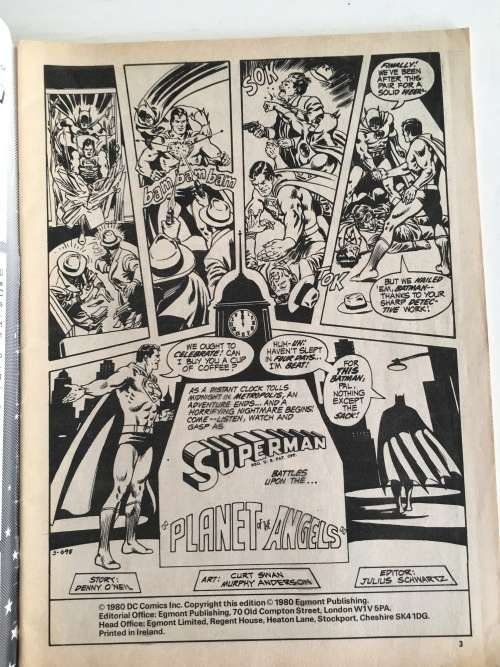 DC COMICS - THE SUPER HEROES MONTHLY - VOL. 1 NO. 1 - 1980