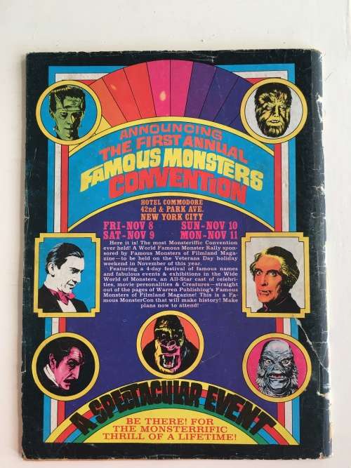 VINTAGE WARREN MAGAZINE - EERIE ISSUE NO. 62 - 1975