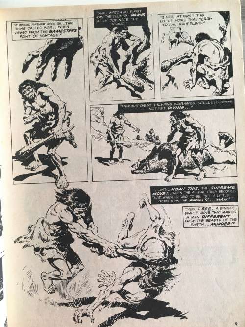 VINTAGE WARREN MAGAZINE - EERIE ISSUE NO. 62 - 1975
