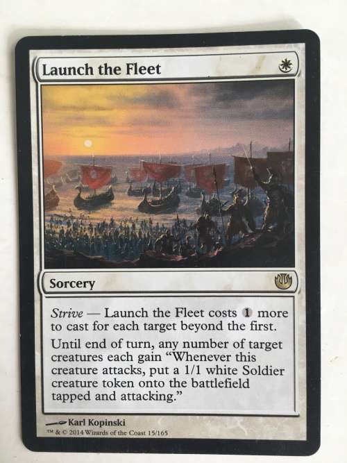 MAGIC THE GATHERING - LAUNCH THE FLEET - FREE COVER