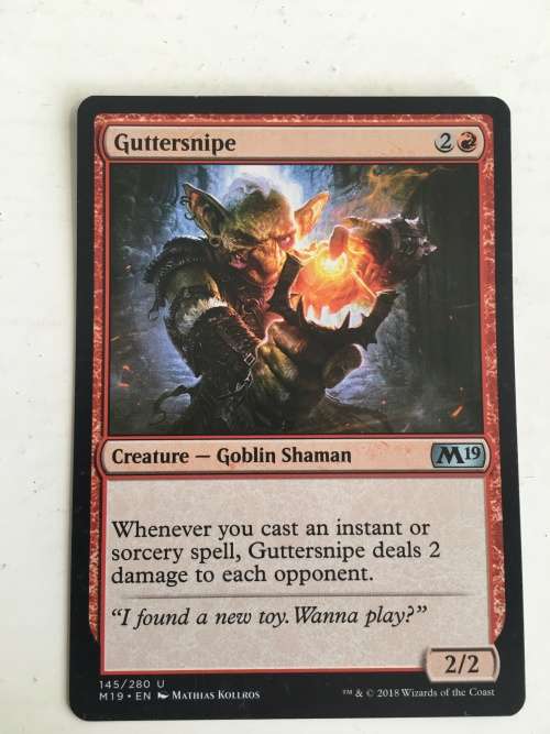 MAGIC THE GATHERING - GUTTERSNIPE - FREE COVER