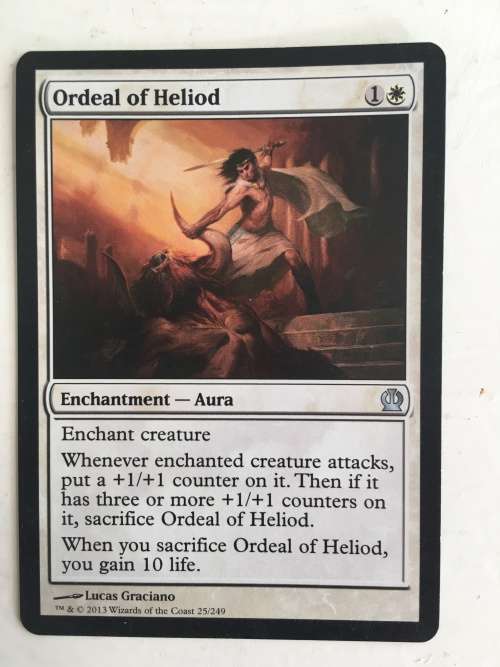 MAGIC THE GATHERING - ORDEAL OF HELIOD - FREE COVER