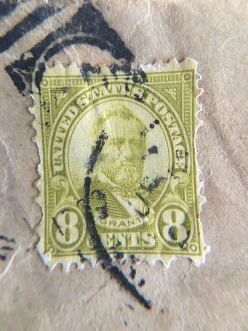AMERICA - GRANT 8c  USED STAMP