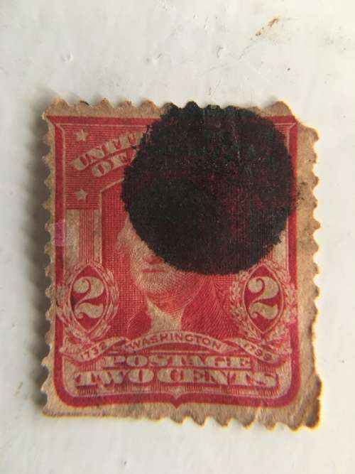 AMERICA - USED GEORGE WASHINGTON 2 CENTS  STAMP  - 1903