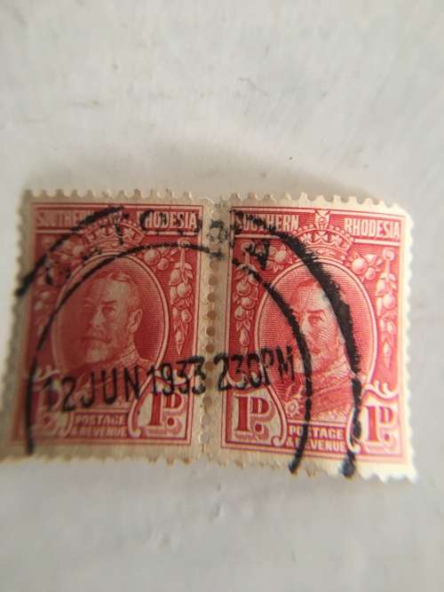 RHODESIA - SOUTHERN RHODESIA USED KING V 1933