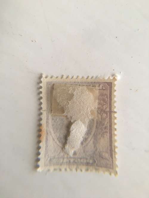 AUSTRALIA USED 2D KING GEORGE STAMP