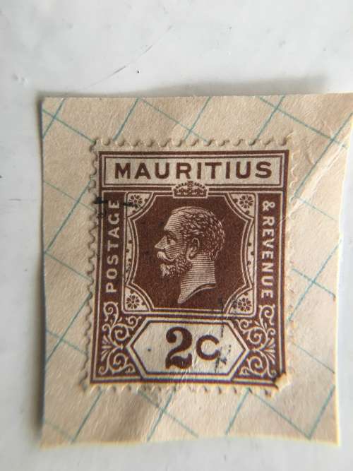 MAURITIUS 2c USED KING GEORGE V 1926-1934