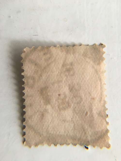 AUSTRALIA QUEEN VICTORIA USED ONE PENNY STAMP