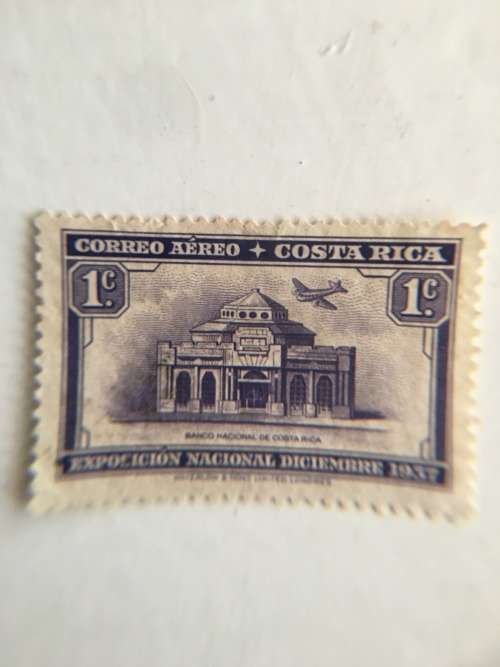 SOUTH AMERICA COSTA RICO UNUSED STAMP 1937