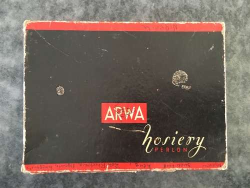 STAMPS IN VINTAGE ARWA BOX OLD UNCHECKED