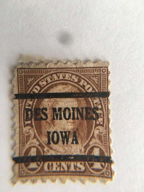AMERICA - USED CANCELLATION - MARTHA WASHINGTON