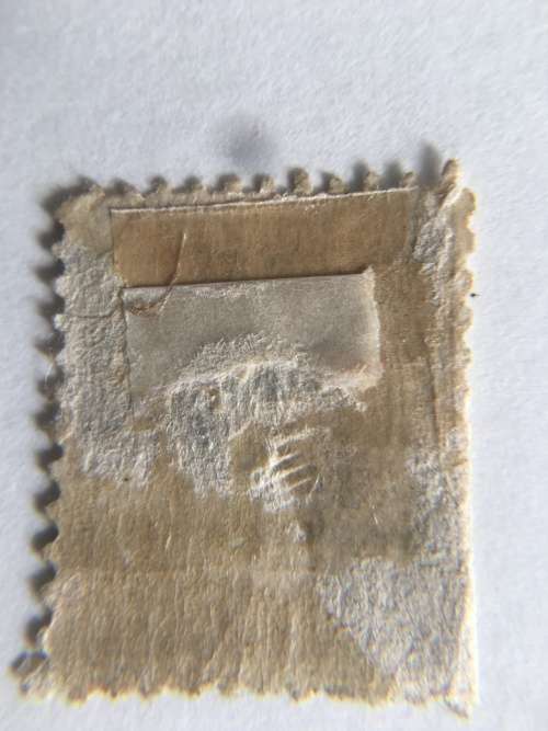 AMERICA HALF CENT USED STAMP CANCELLATION - NATHAN HALE AMERICAN SOLDIER AND SPY