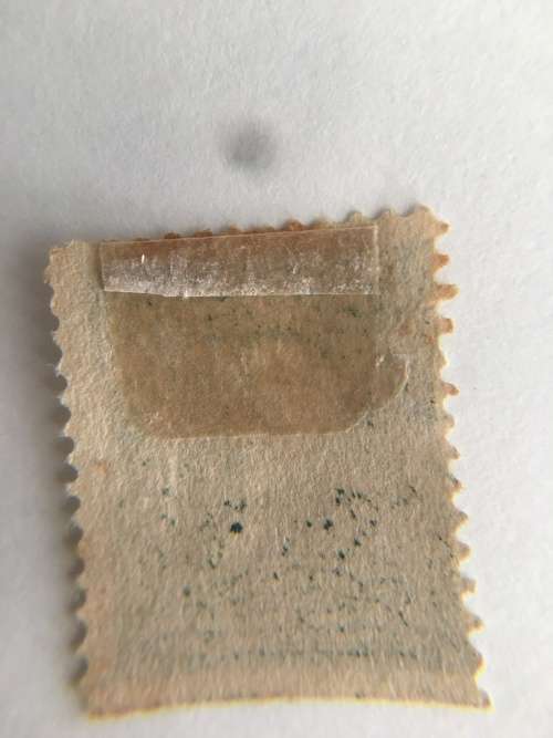 AMERICA USED GREEN BEN FRANKLIN USED 1 cent STAMP