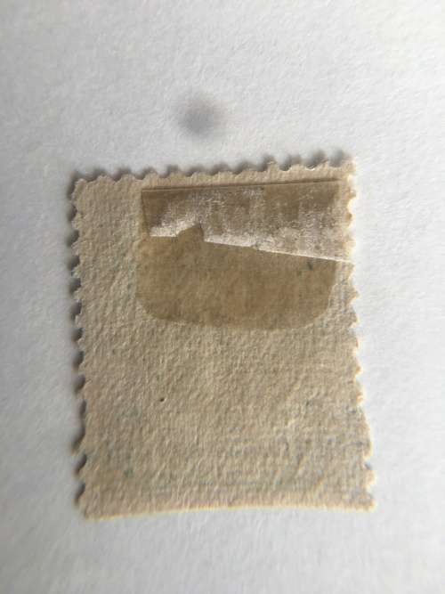 AMERICA HAYES 11c USED PRINTED OVER  STAMP