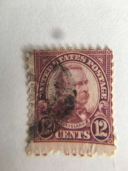 AMERICA USED CLEVELAND 12c STAMP