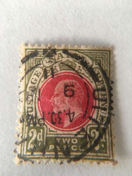 SOUTH AFRICA / NATAL - KING EDWARD - USED STAMP