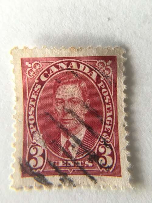 CANADA USED KING GEORGE STAMP