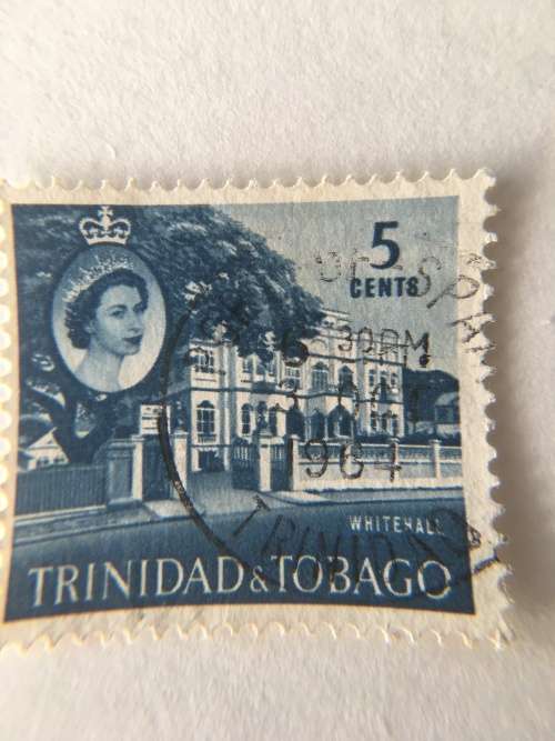 TRINIDAD AND TOBAGO - USED 5 cent  STAMP