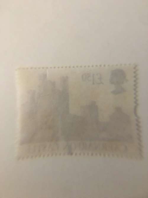 GREAT BRITAIN USED STAMP - CAERNARFON CASTLE