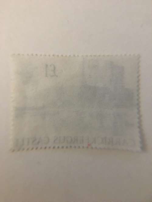 GREAT BRITAIN - USED  CARRICKFERGUS  CASTLE  STAMP