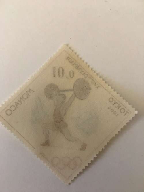 MONACO UNUSED 1964 OLYMPICS STAMP